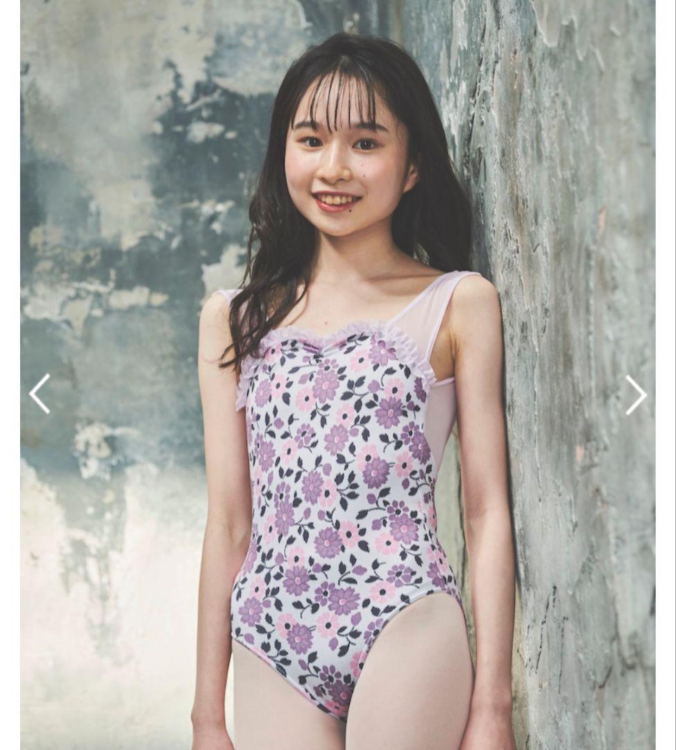 stina 花柄 レオタード　水着