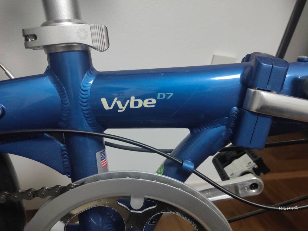 [一度のみ使用]DAHON Vybe D7 2022頃モデル 折りたたみ自転車