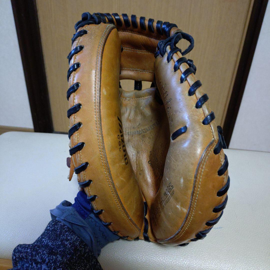 ミズノ　ワールドウィン　一般硬式用キャッチャーミット　レース交換
