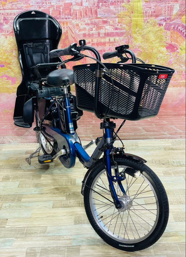ZK3669 電動自転車 パナソニック 子供乗せ 20インチ 送料無料