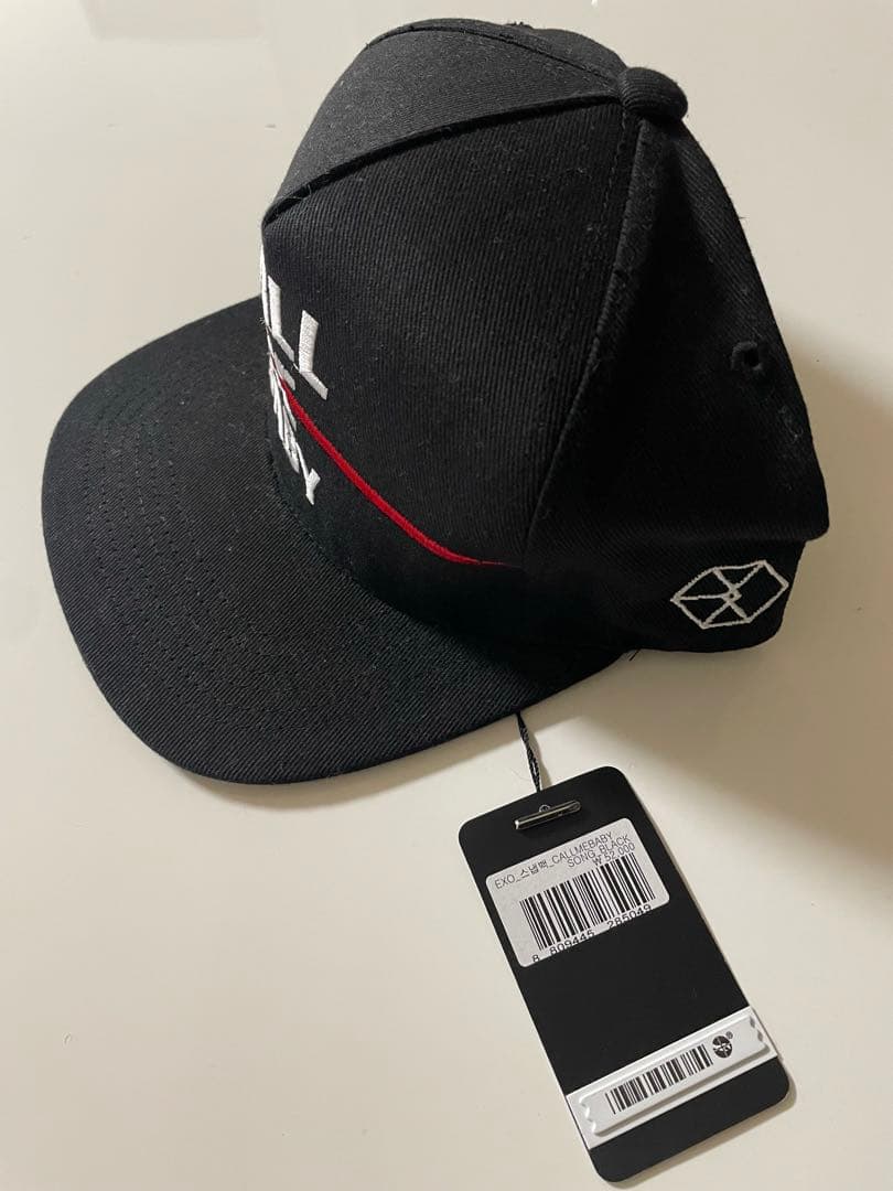 EXO CALL ME BABY キャップ　SONG BLACK