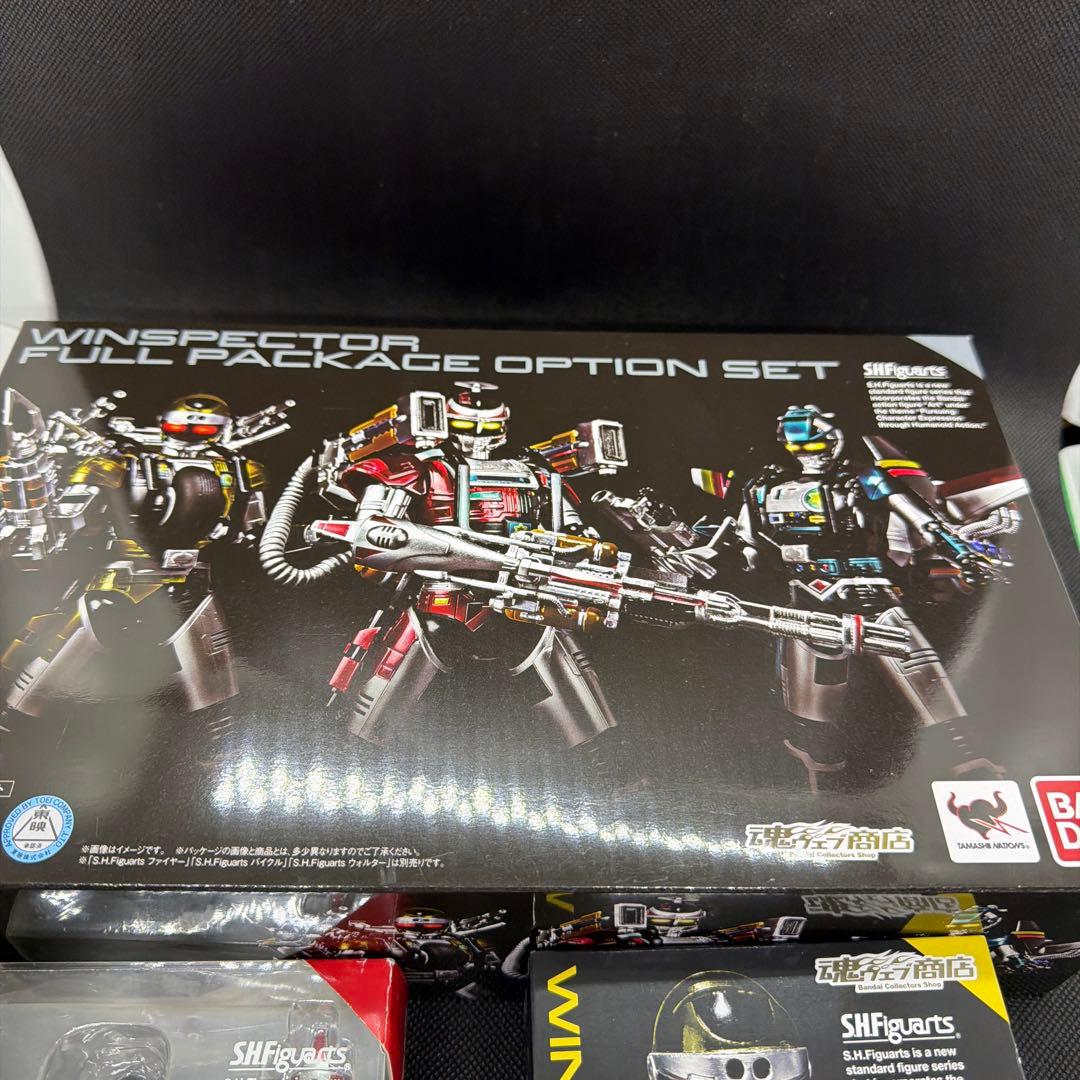 SHF ウインスペクター　特警フルパッケージオプション　ファイヤー　バイクル