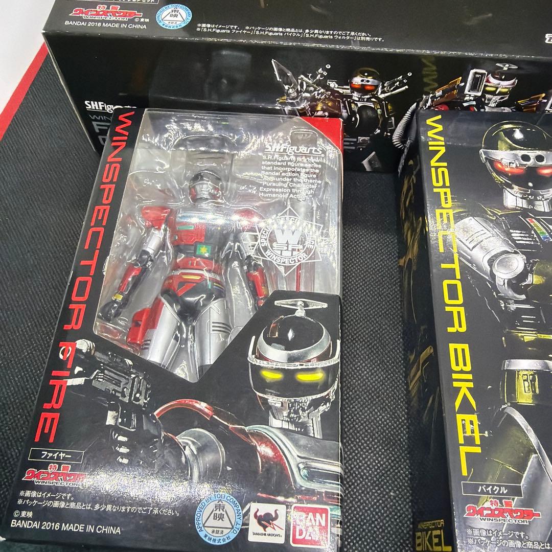 SHF ウインスペクター　特警フルパッケージオプション　ファイヤー　バイクル