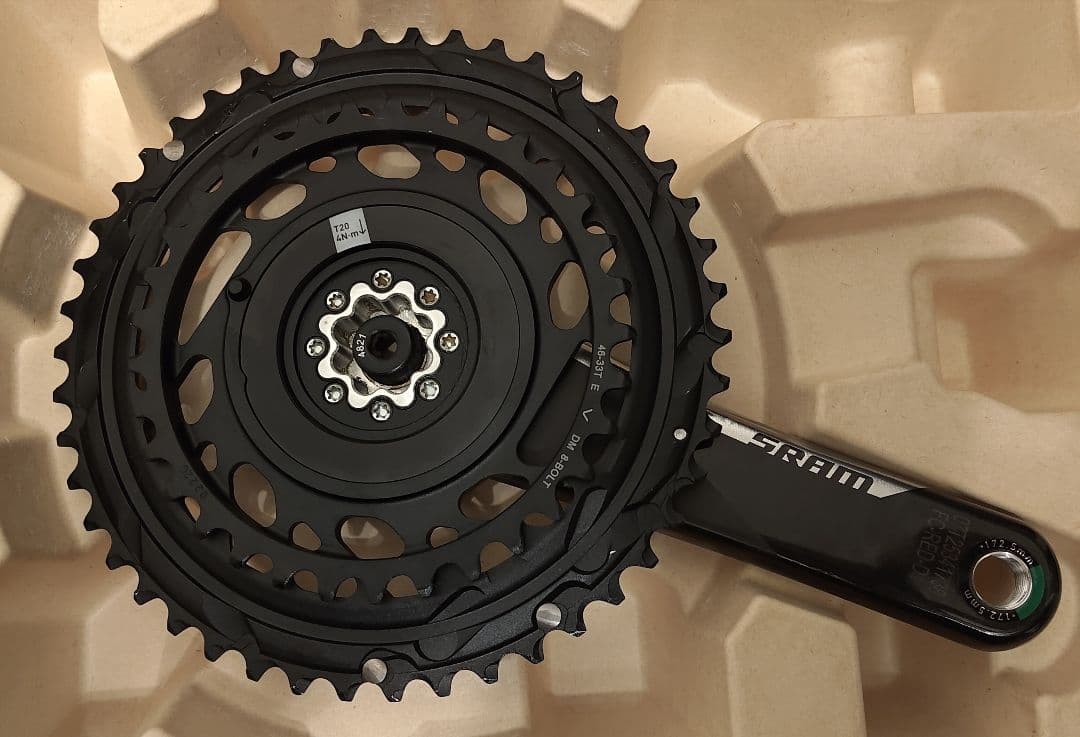 Sram Red D1 46x33T 172.5mm クランクセット【新車外し】