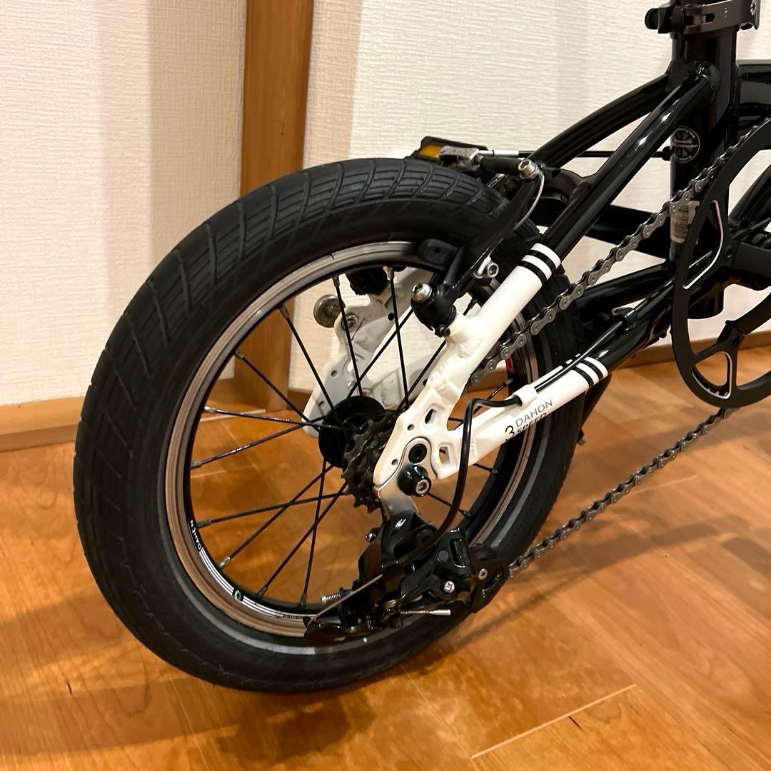 美品 DAHON ダホン K3 ホワイト 自転車 ルノー ターン N8 P10
