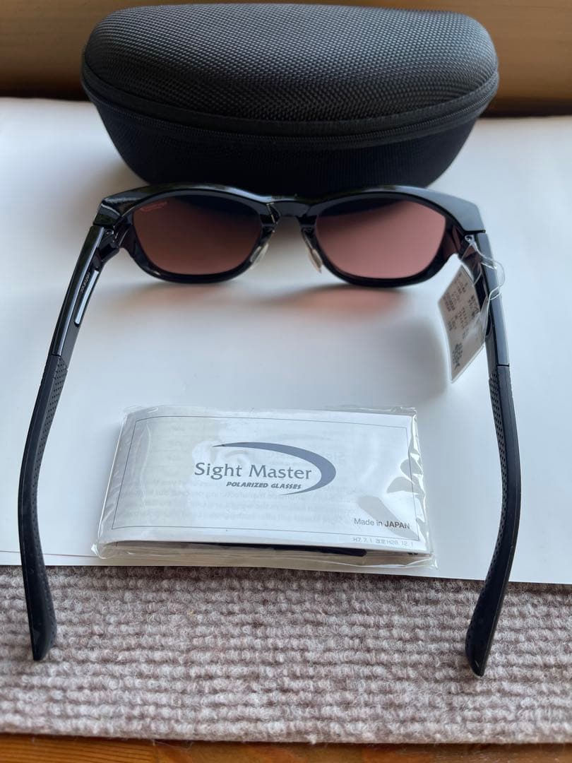 【格安極美品】Sight Master 偏光サングラス ミセラ ライトローズ