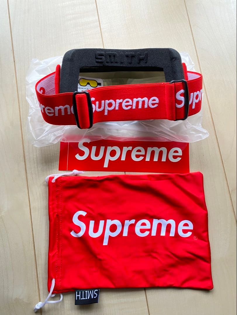 Supreme Smith ゴーグル レッド