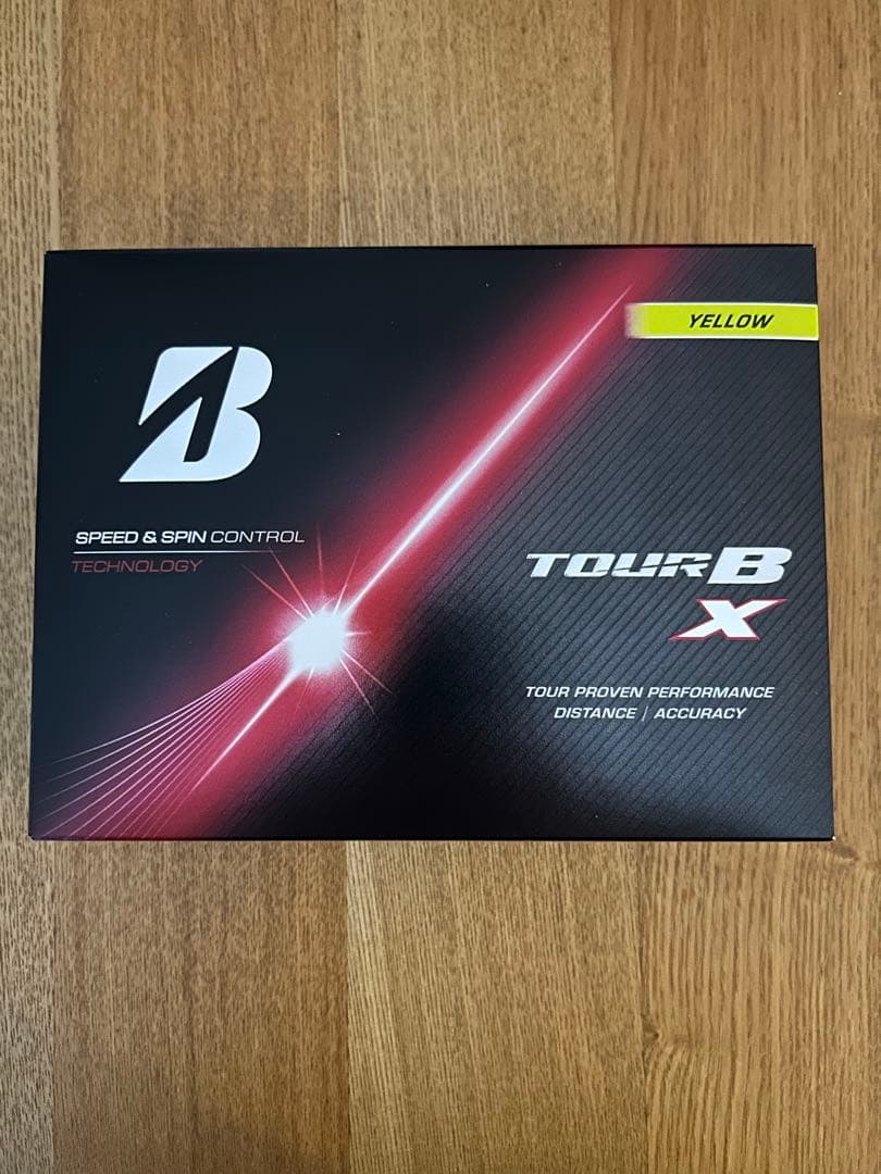 ブリヂストンTOUR BX ゴルフボール26年モデル イエロー1ダース新品未使用