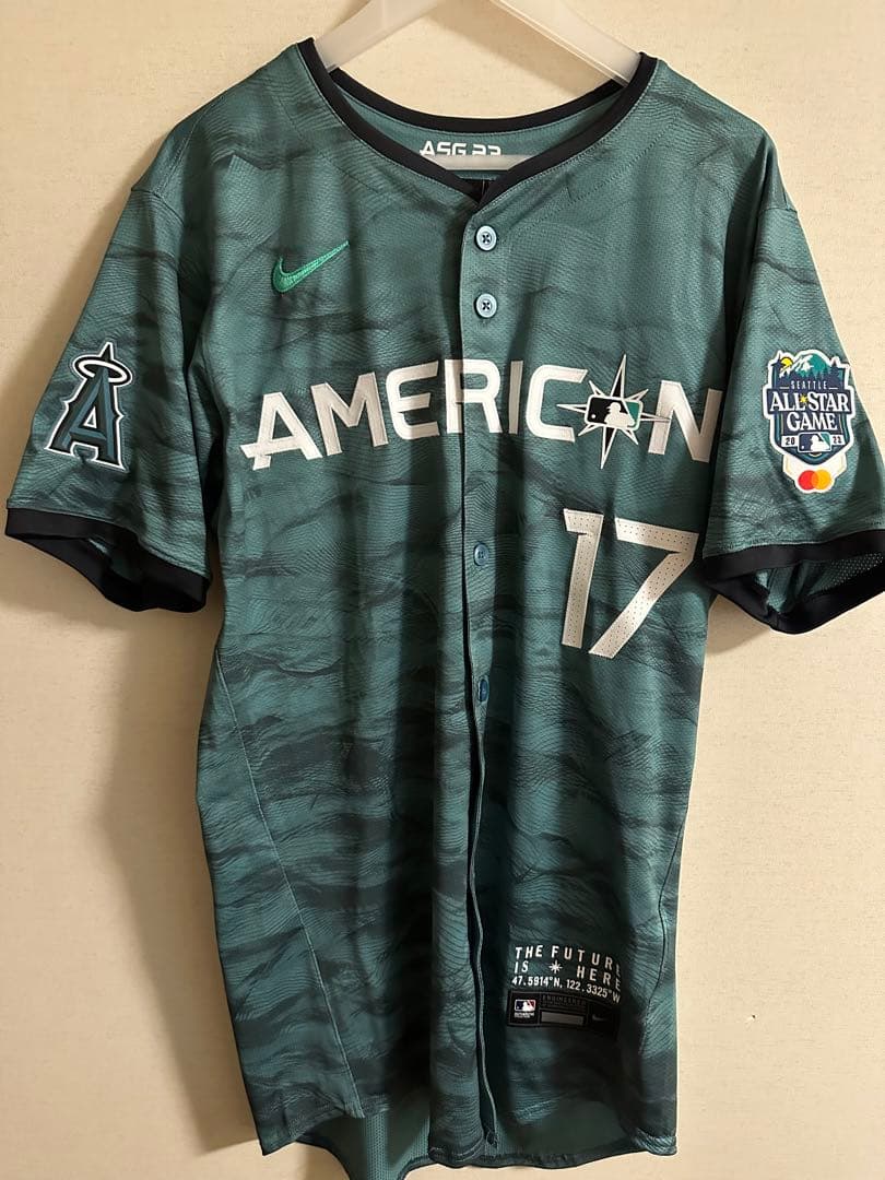 新品！MLB 2023 オールスター#17 大谷翔平オーセンティックユニフォーム