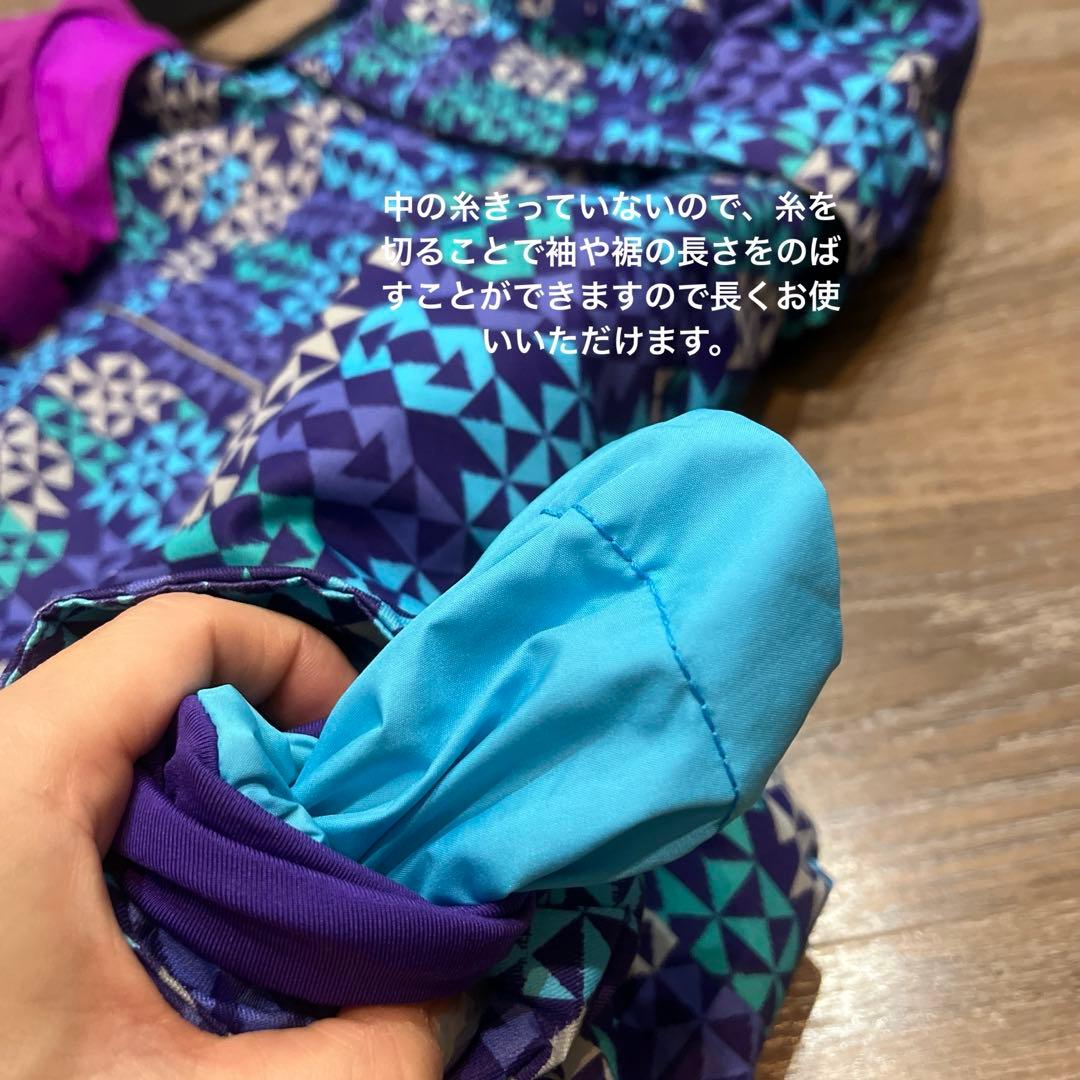 コロンビア　150 スキーウェア　女の子　ウェア セットアップ