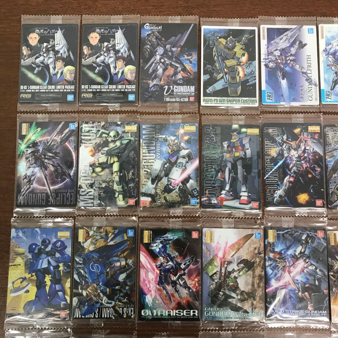 ❶未開封 ガンプラパッケージアートコレクション レア 約63枚