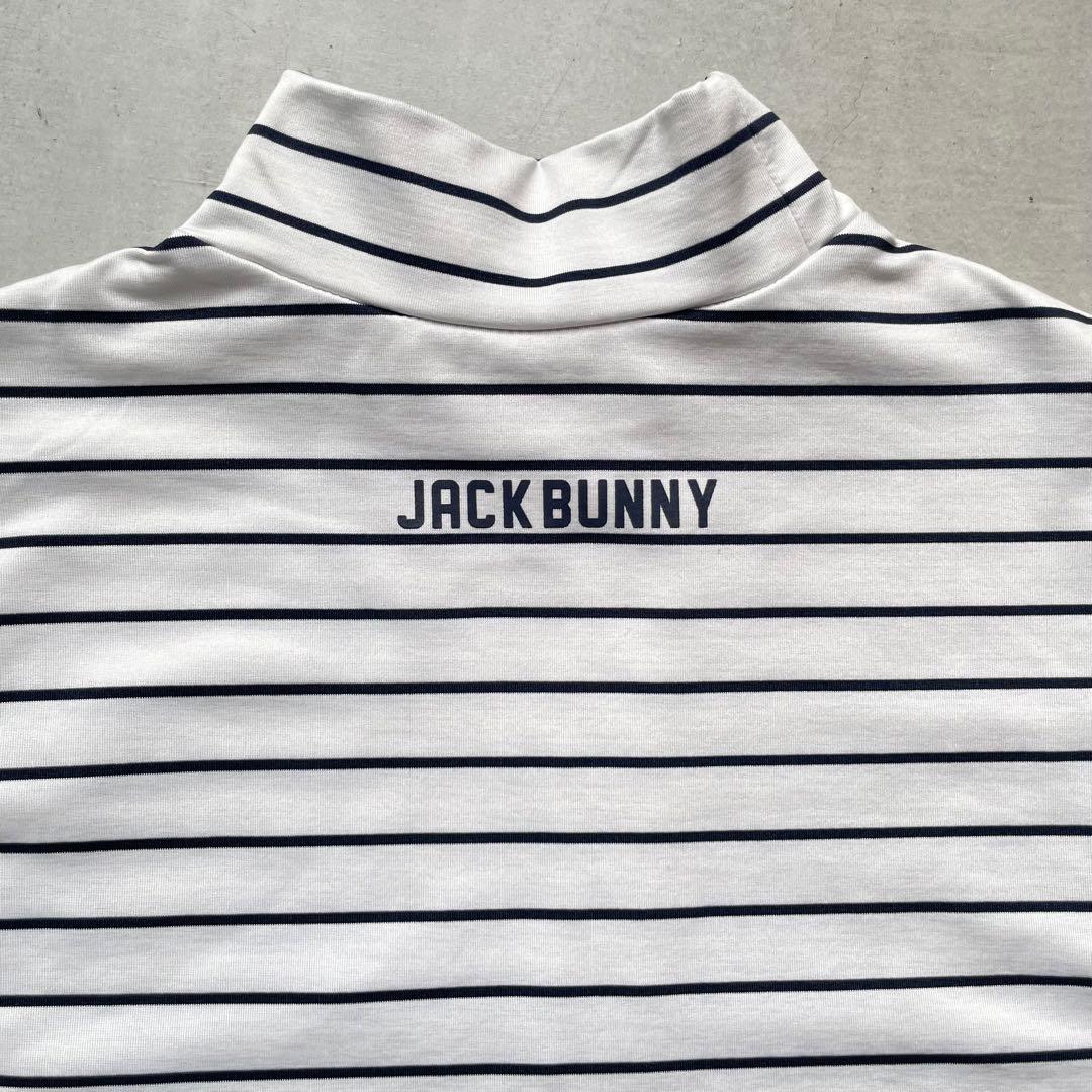 22年モデル Jack Bunny!! ジャックバニー ボーダーハイネックシャツ