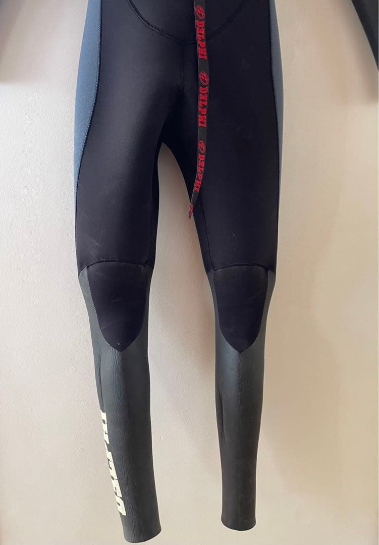 DELPHI 冬用 セミドライウエットスーツ サーフブーツ付き