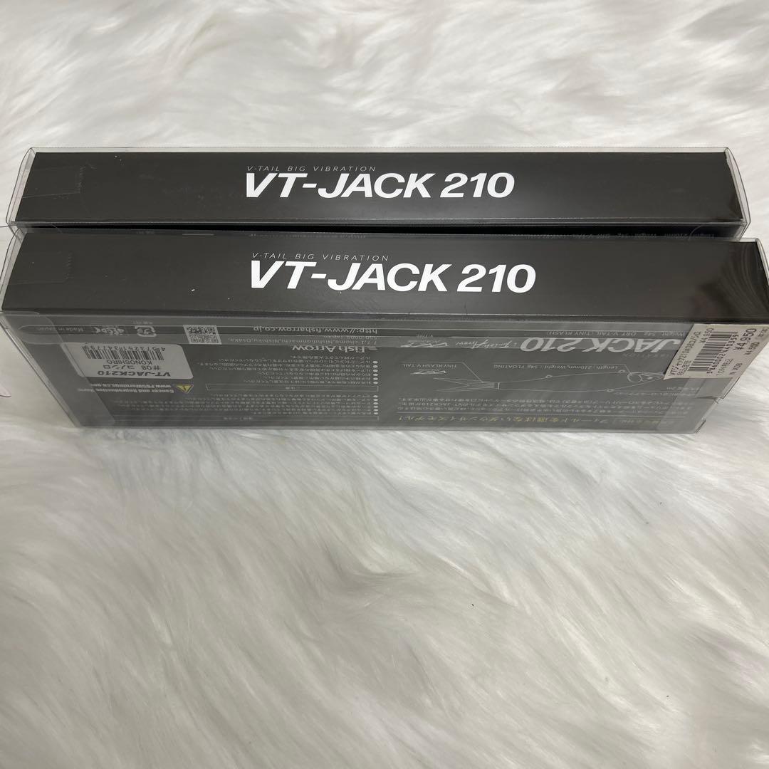 【新品未使用】VT-JACK210 2個 クリアレッドヘッド コノシロ