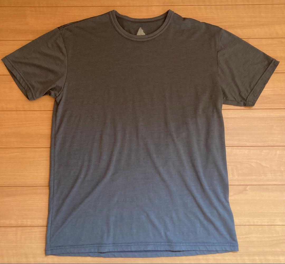 Hereness SMOOTH WOOL T-SHIRT 2 グレー サイズS