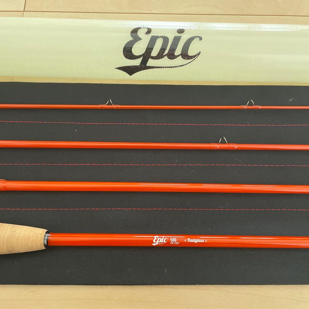 Epic 580 Fastglass フライロッド