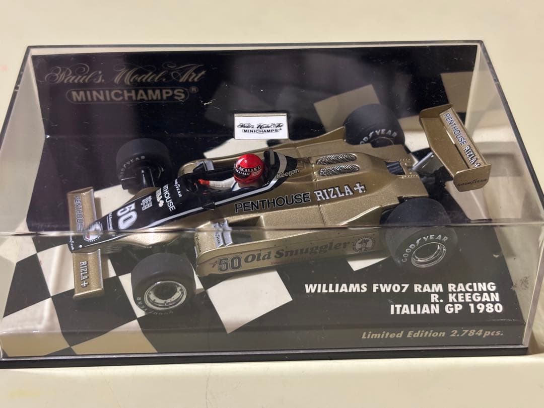 やまちゃん1/43ミニチャンプス FW07 、トールマン　セット