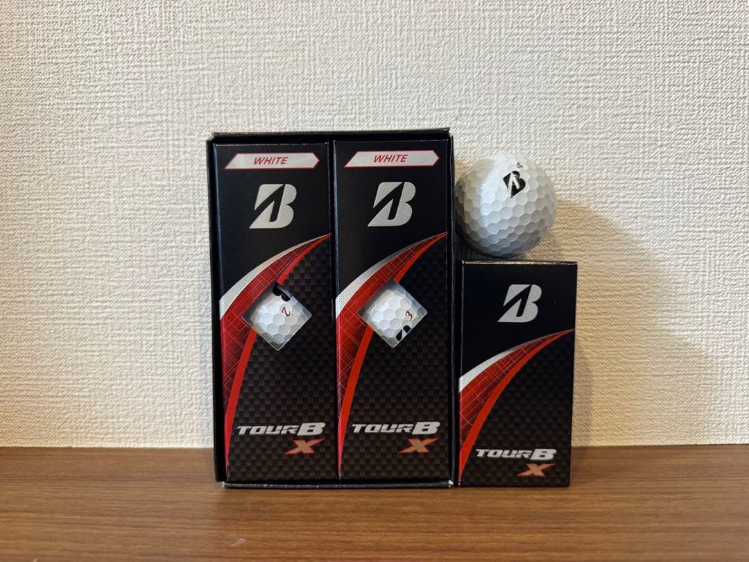 Bridgestone Tour B X ゴルフボール 21個入り(18個新品)