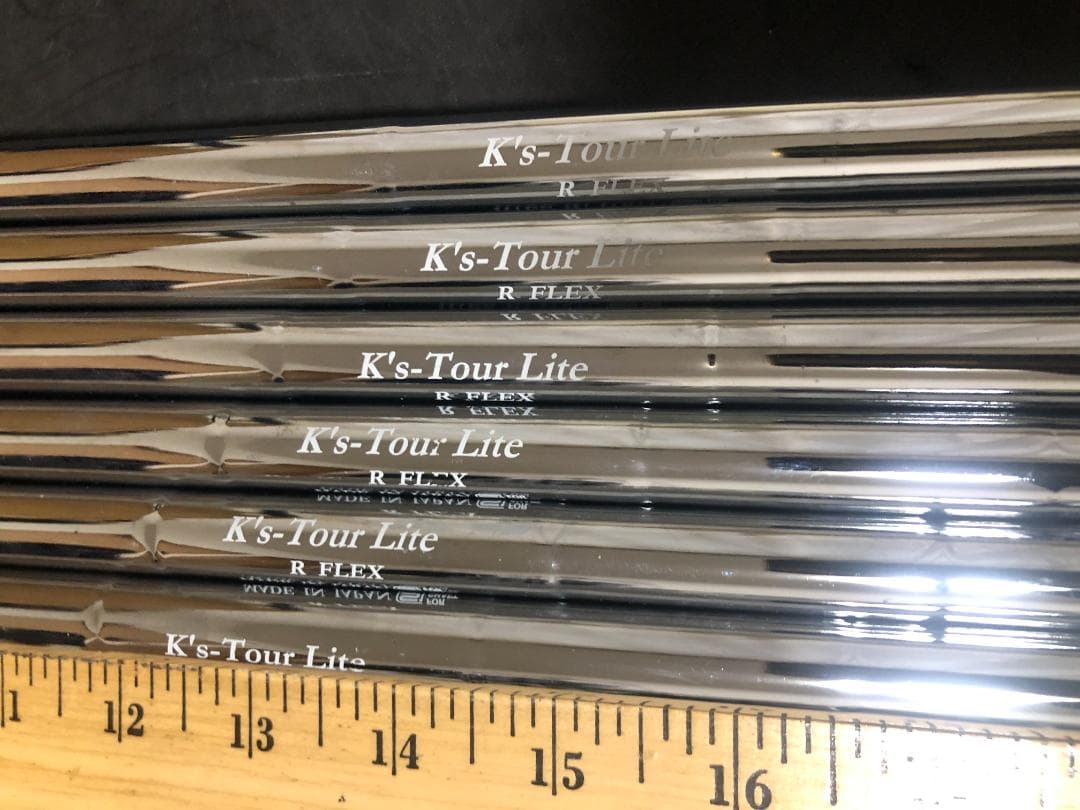 478島田ゴルフ/K’S-TOURLITE/5-P用シャフト/6本セット/R