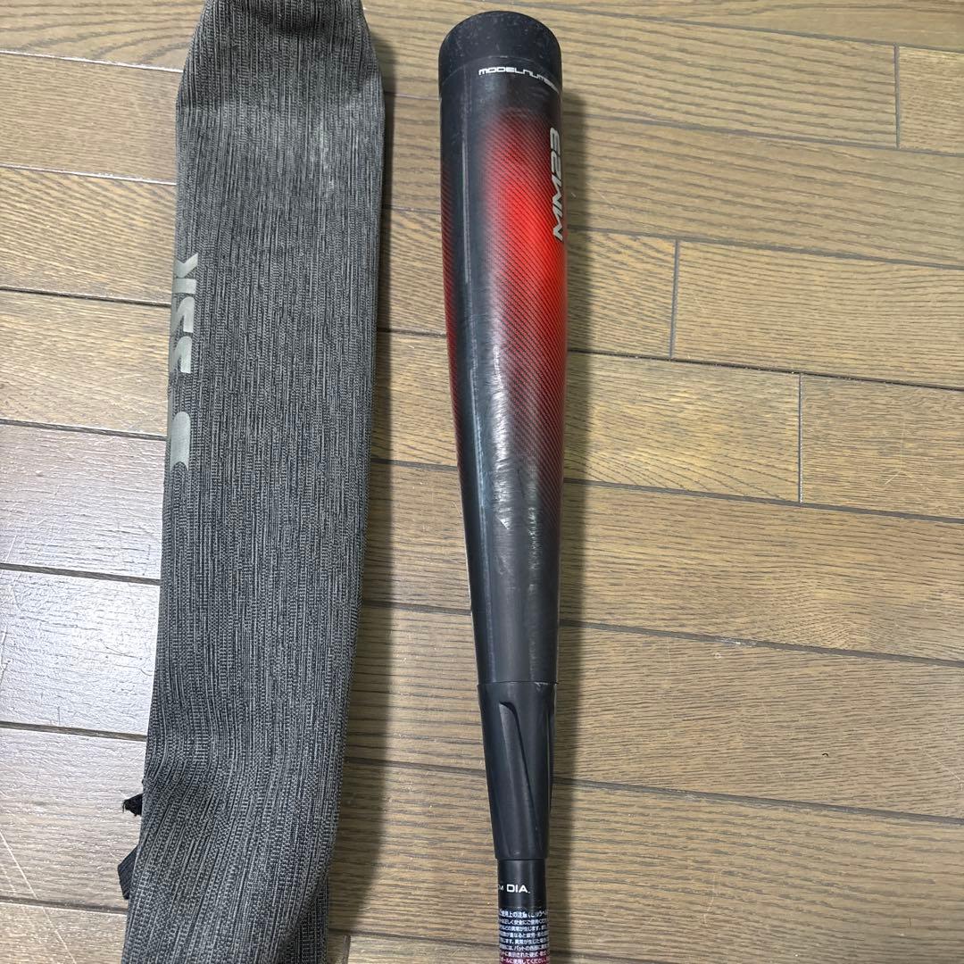 MM23 少年用　80cm　690g 割れヒビ無　使用歴30試合位　ケース中古