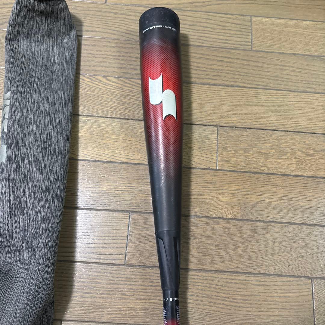 MM23 少年用　80cm　690g 割れヒビ無　使用歴30試合位　ケース中古