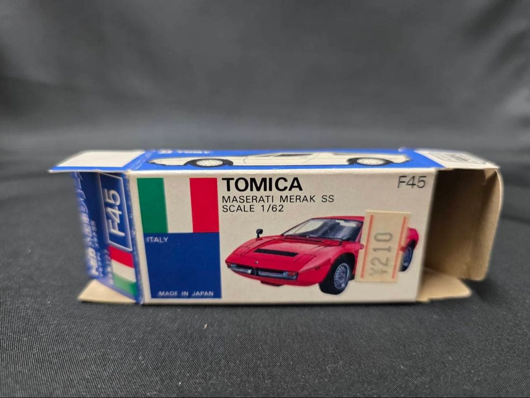 トミカ青箱F45マセラティメラクSS(日本製) 輸出TCモデル