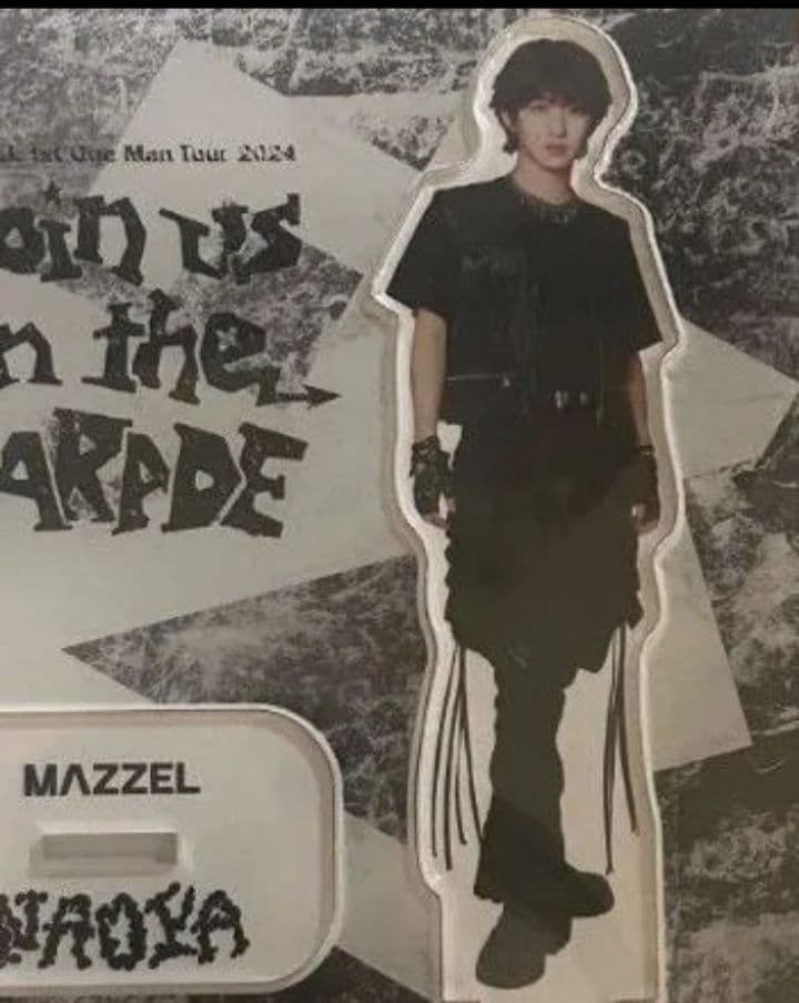 MAZZEL NAOYA　Parade アクリルスタンド 　ナオヤ　新品