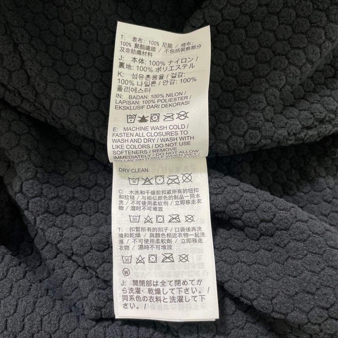 ナイキ　レペル ランニングジャケット フーディー　M　ブラック　グレー