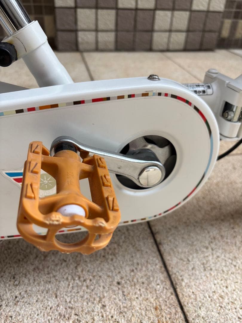 peopleいきなり自転車14インチ　プレミアムホワイト　リコール品に該当しない