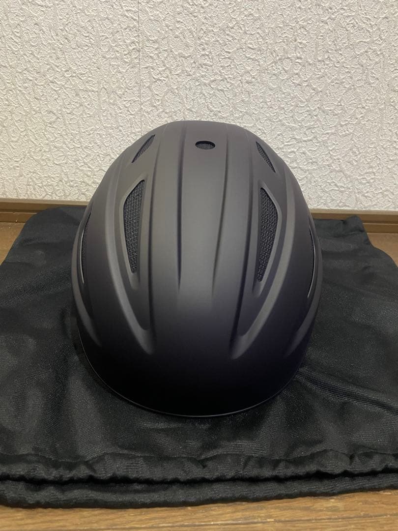 ミズノ限定　軟式用　キャッチャー用ヘルメット　艶消しネイビー　サイズM