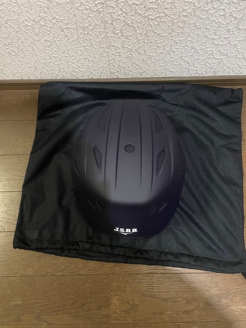 ミズノ限定　軟式用　キャッチャー用ヘルメット　艶消しネイビー　サイズM