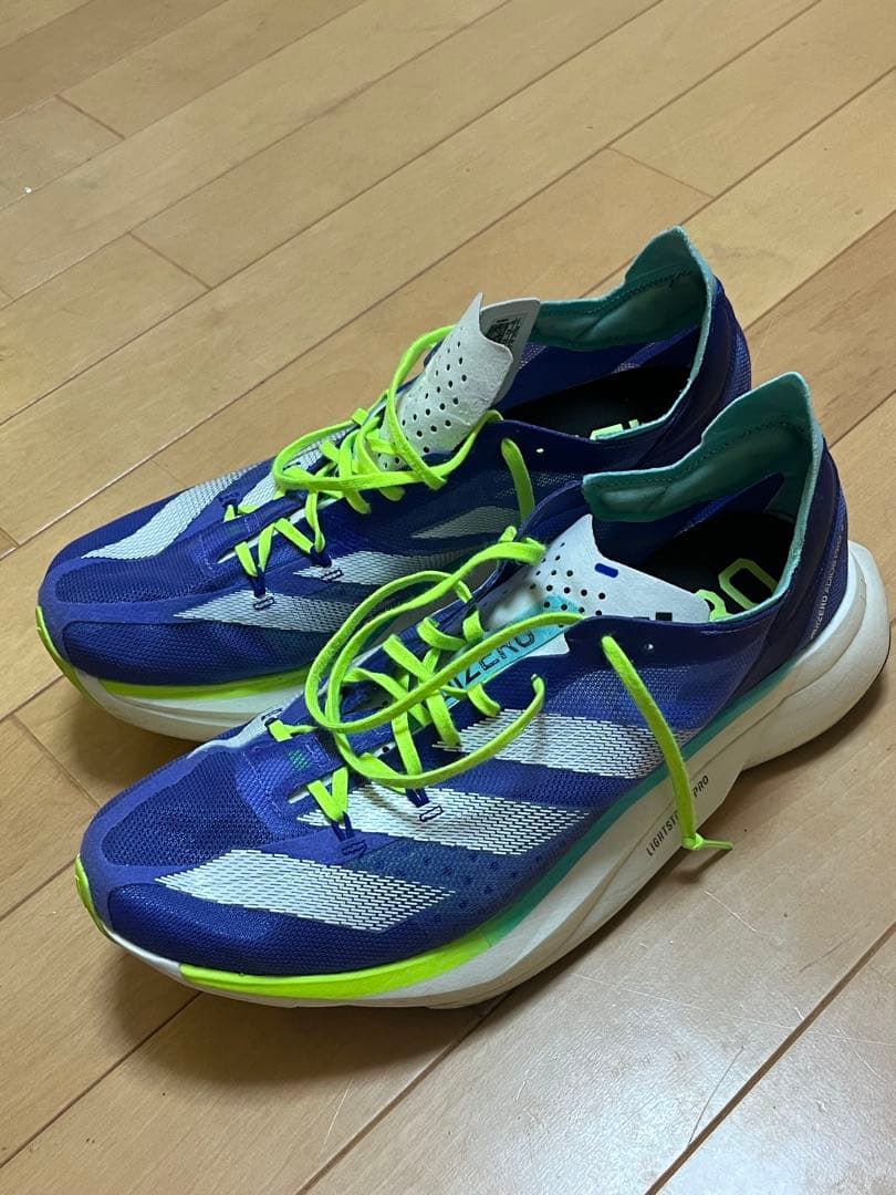 adidas アディゼロ アディオスプロ3 28cm 走行80㎞未満