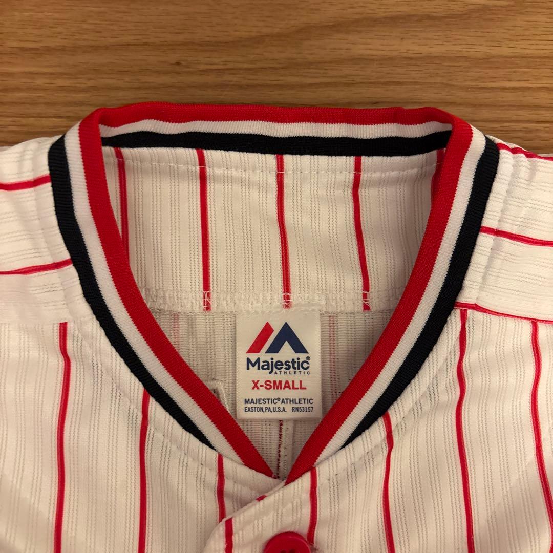 山田哲人Tokyo Yakult Swallows ユニフォーム X-Small
