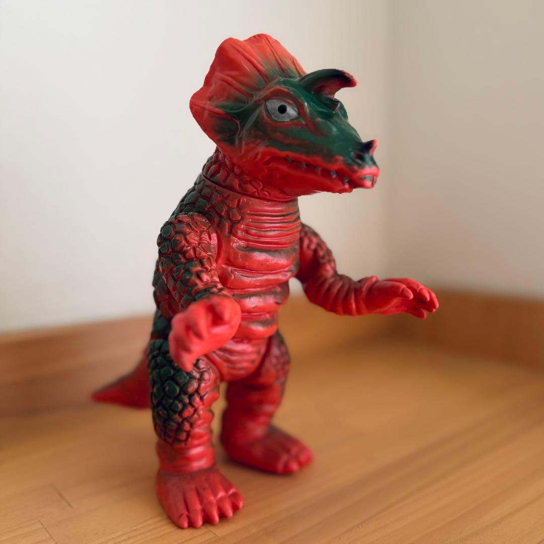 ブルマァク カプセル怪獣アギラ ソフビ 当時物 26004