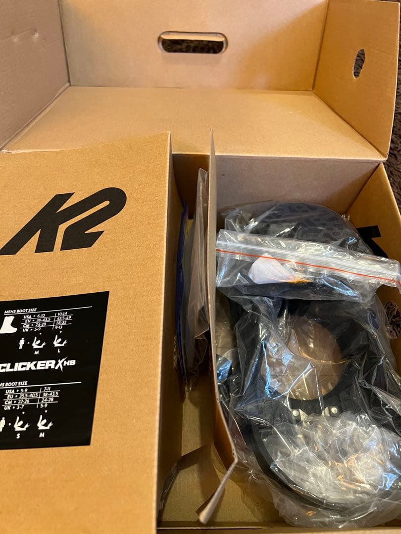 K2 CLICKER X-HB サイズS クリッカー　ビンディング