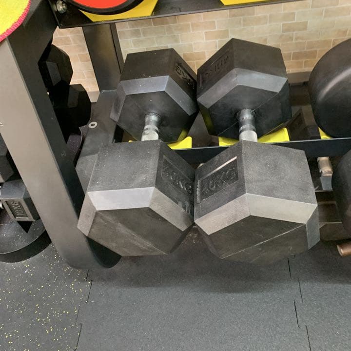ヘックス  ラバーダンベル　5kg 10kg  各2個