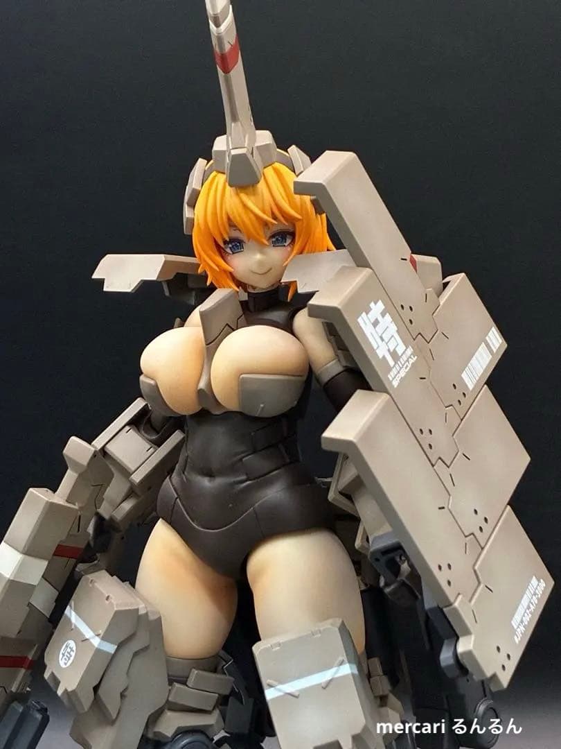 フレームアームズ・ガール 輝鎚・甲　塗装完成品