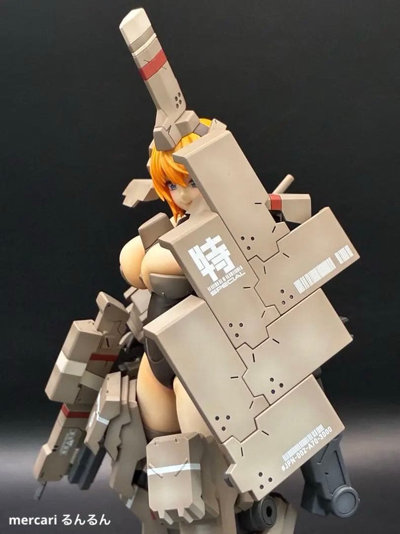 フレームアームズ・ガール 輝鎚・甲　塗装完成品