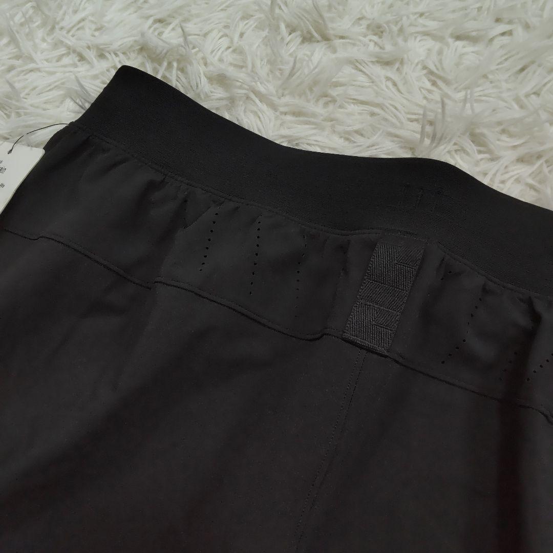 【新品】ルルレモン ハーフパンツ インナーショーツ付き メンズ M ブラック