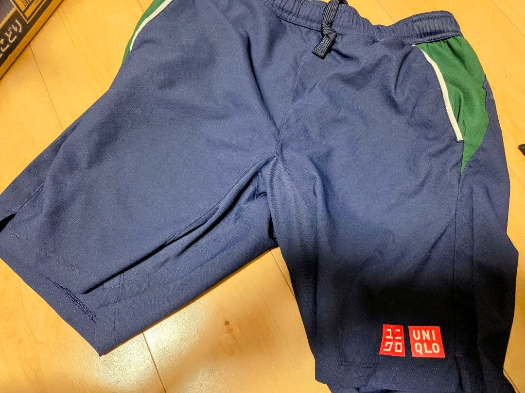 UNIQLO NKドライEXポロシャツLとショートパンツMセット錦織圭着用モデル