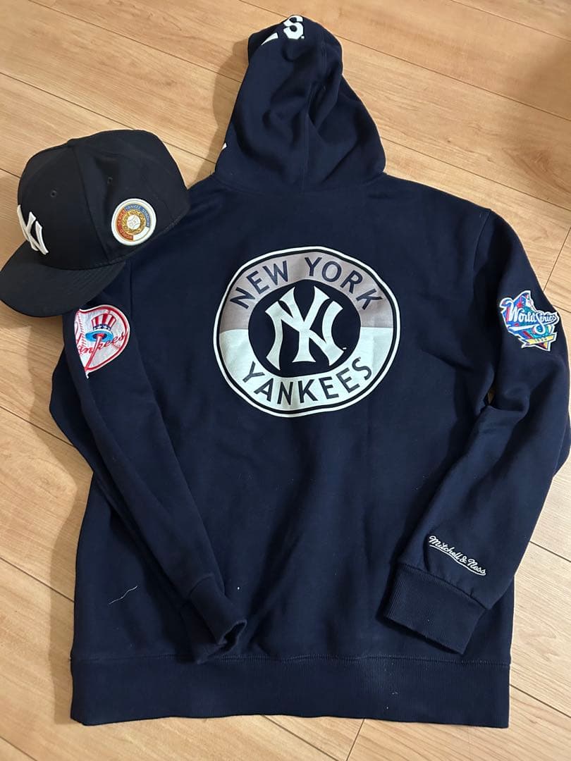 【MLB】Yankeesパーカー&キャップ VIPラウンジshop限定