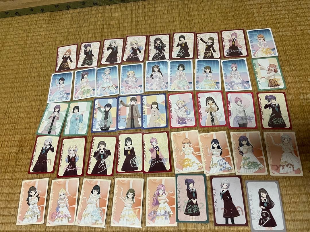 蓮ノ空 CD特典 メンバーカード 184枚まとめ売り 被りなし