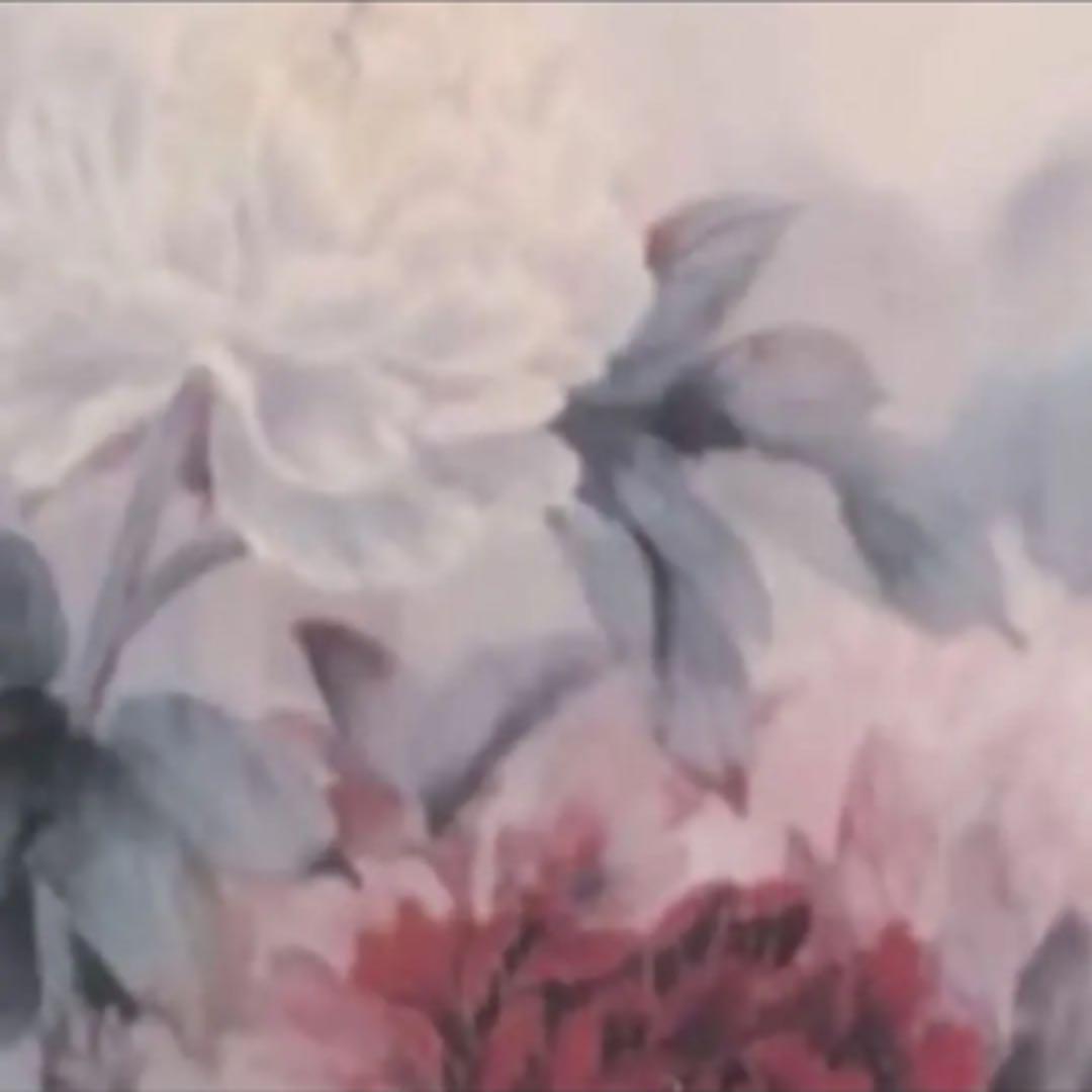素敵な花の絵画