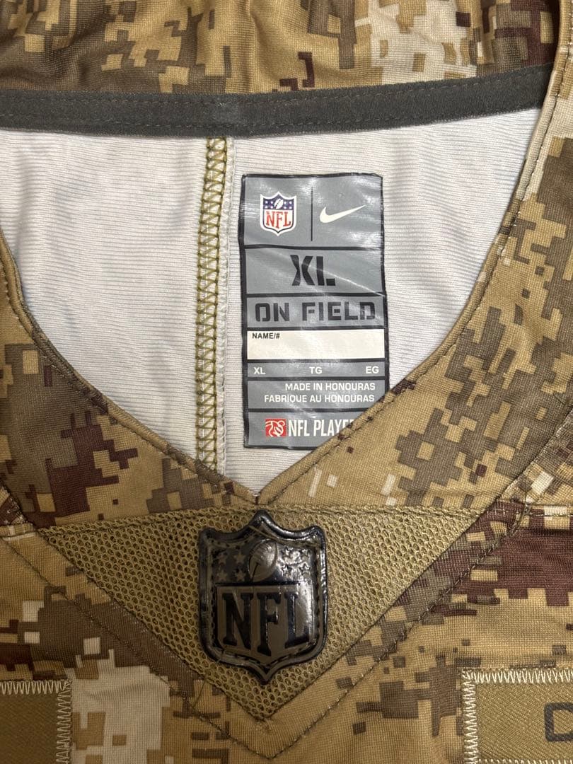 【限定モデル】ナイキ NFL ダラスカウボーイズ デジタルカモ ゲームシャツ