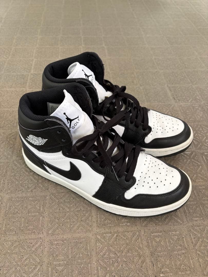美品！【正規品】NIKE エアジョーダン1ハイ ゴルフスニーカー 26.5cm