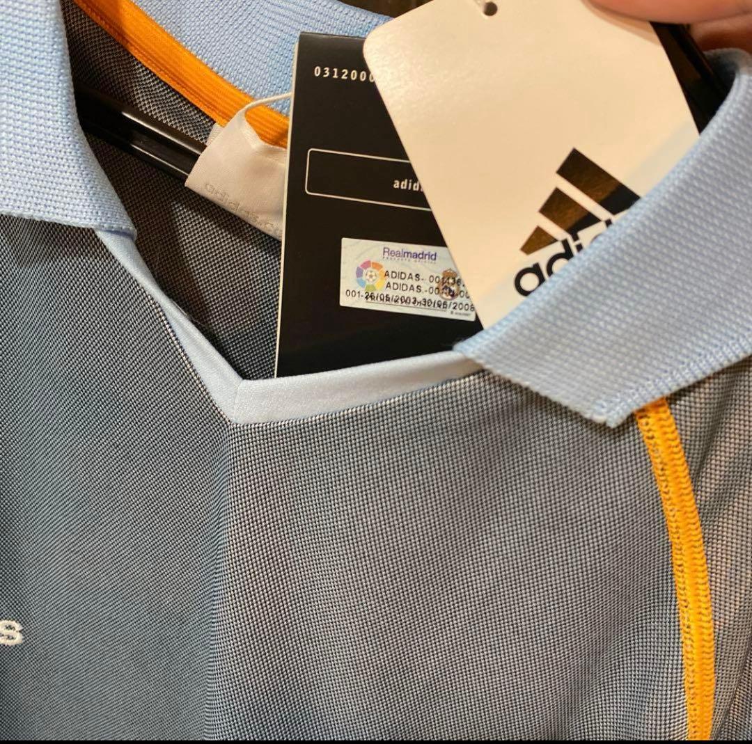 adidas Real Madrid シャツ Mサイズ 水色