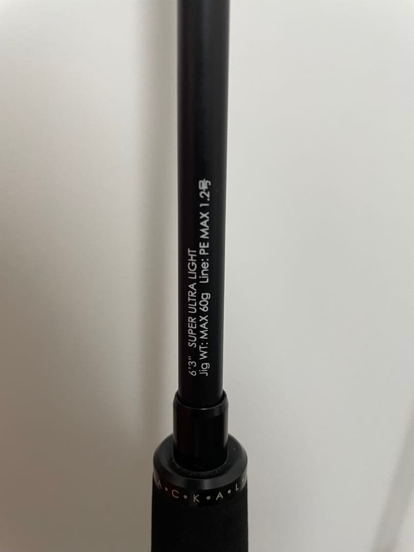 JACKALL GSW-S63SUL SLJ、鯛ラバ、イカメタル、ボートアジング
