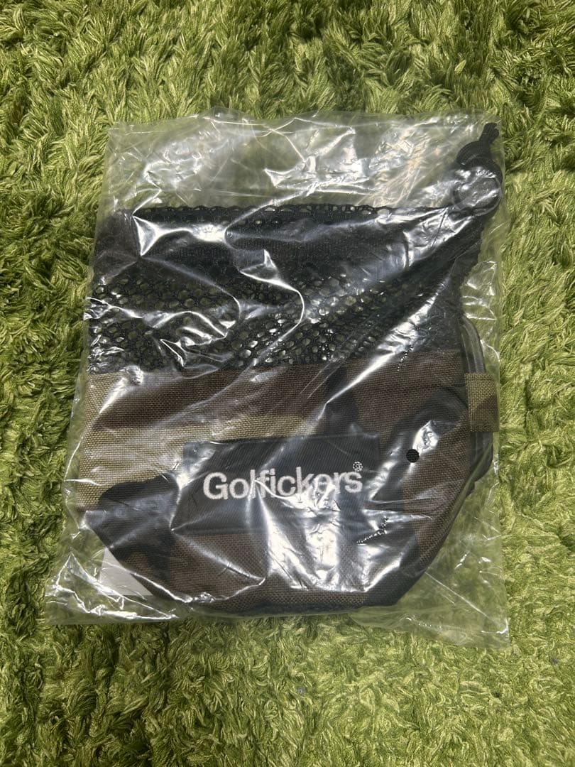 ⭐️新品未使用⭐️Golfickers 迷彩柄 ゴルフボール収納袋
