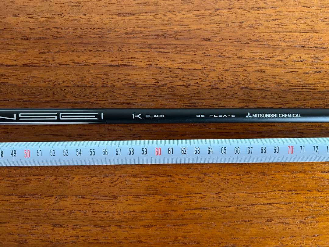TENSEI 1K black 85S キャロウェイスリーブ付き