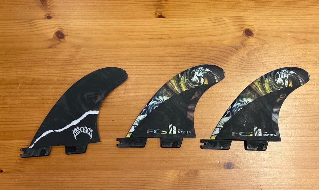⭐︎美品⭐︎FCS2 MB シェイパーフィン スモール 3枚セット MAYHEM